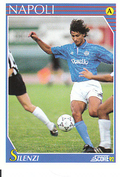 Andrea Silenzi SSC Napoli Score 92 Seria A #195